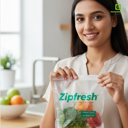 Multi-Use Reusable Ziplock Bags for Kitchen & Travel Storage