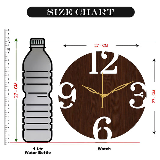 Handmade Wooden Decorative Wall Clock for Gifts