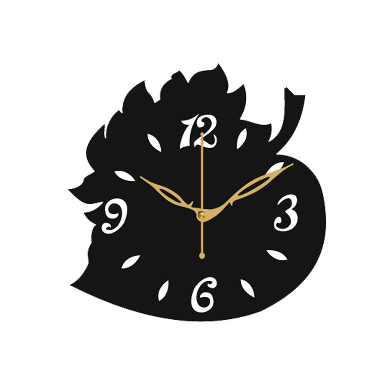 Wooden Analog Wall Clock for Home & Office Decor