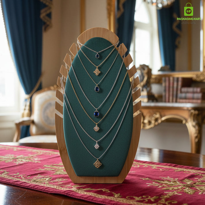 Fancy Chain Pendant Jewellery Stand – Elegant Display Organizer for Shop & Home