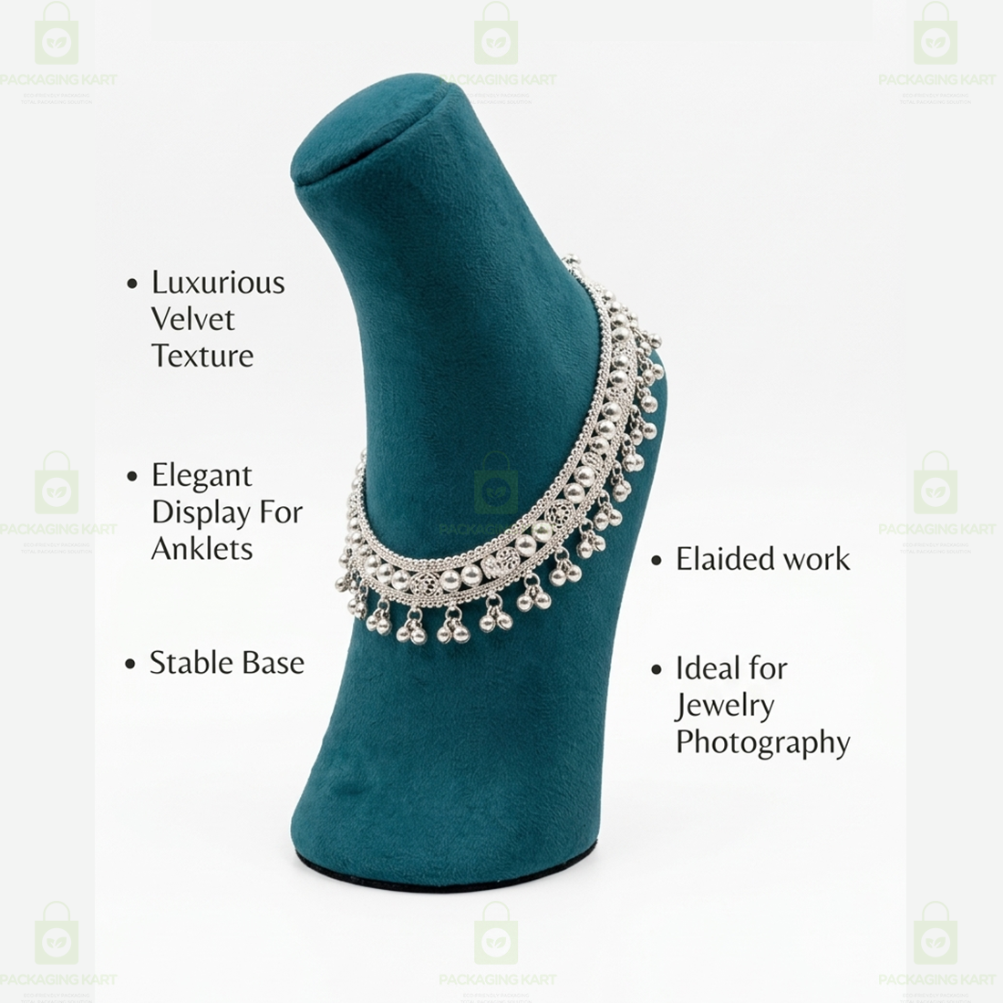 Mannequin Anklet Display Foot Leg Pair for Jewellery, Payal, Shoes, Heels Display or Other Multipurpose Works
