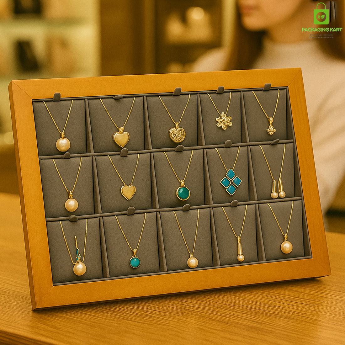 Chain Display Stand – Necklace Holder for Shop, Exhibition & Home Use