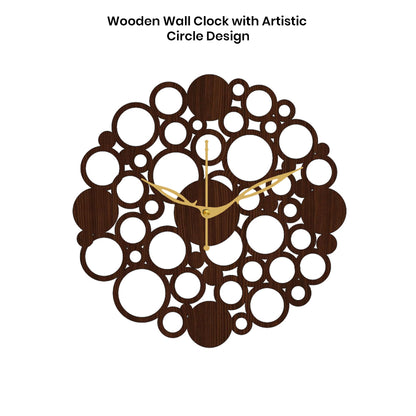 Silent Decorative Wall Clock for Bedroom Use