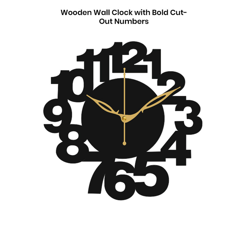 Decorative Wall Clock for Home & Living Room