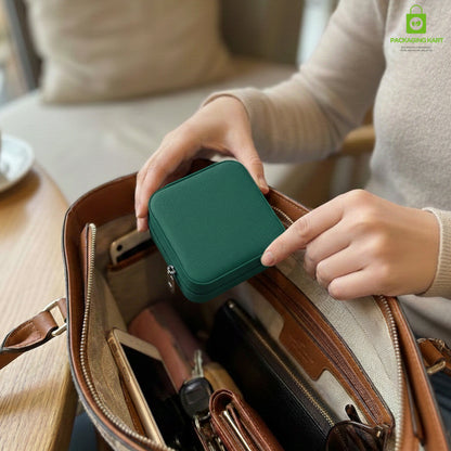 Jewellery Organizer Case for Rings, Earrings, Necklaces & Bracelets