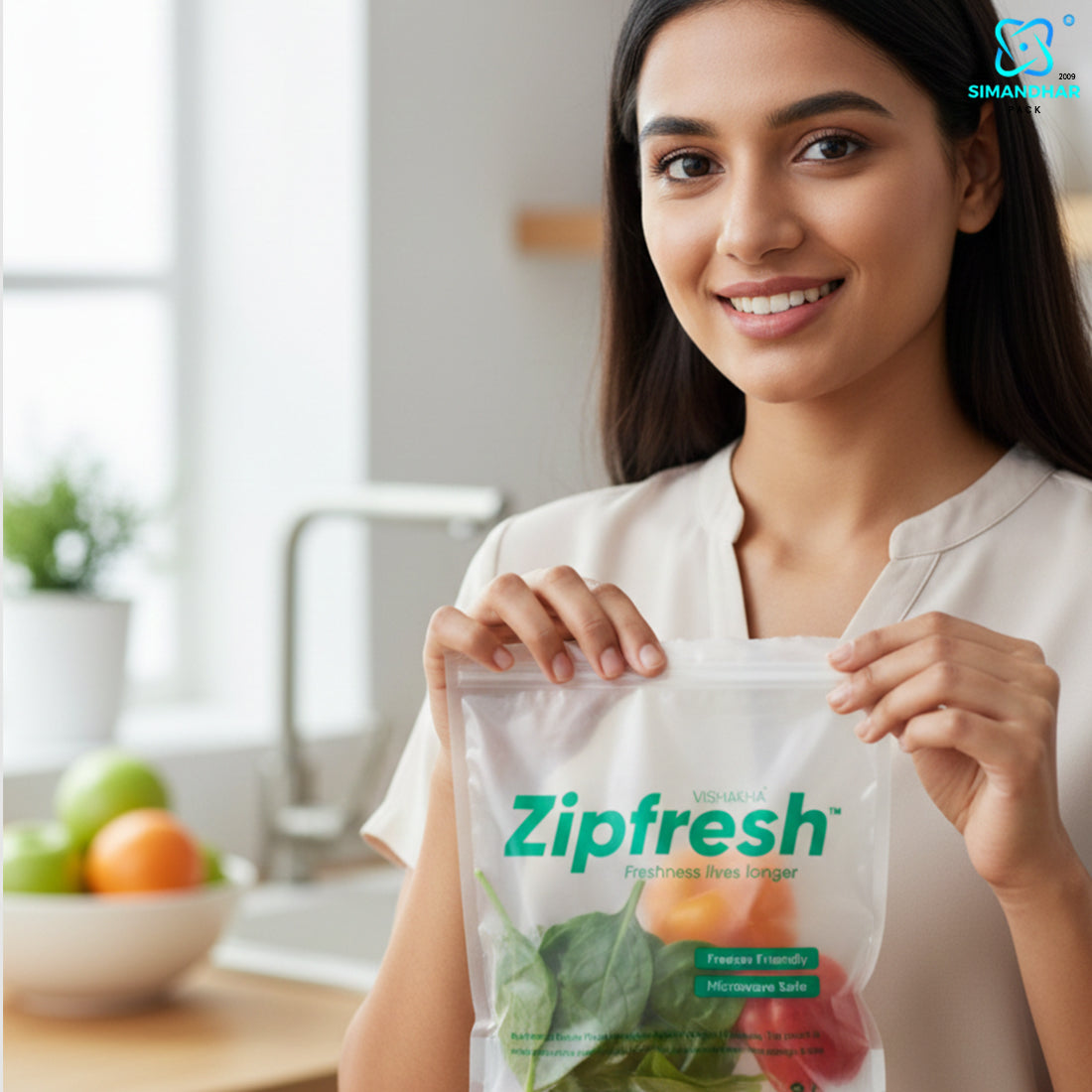 Multi-Use Reusable Ziplock Bags for Kitchen & Travel Storage