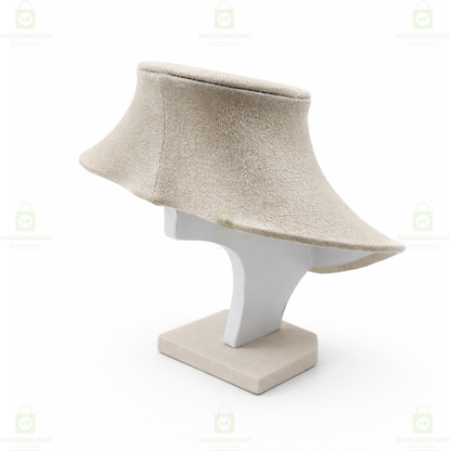 Velvet Jewellery Display Statue Stand for Necklace, Chain & Pendant | Premium Showpiece Organizer