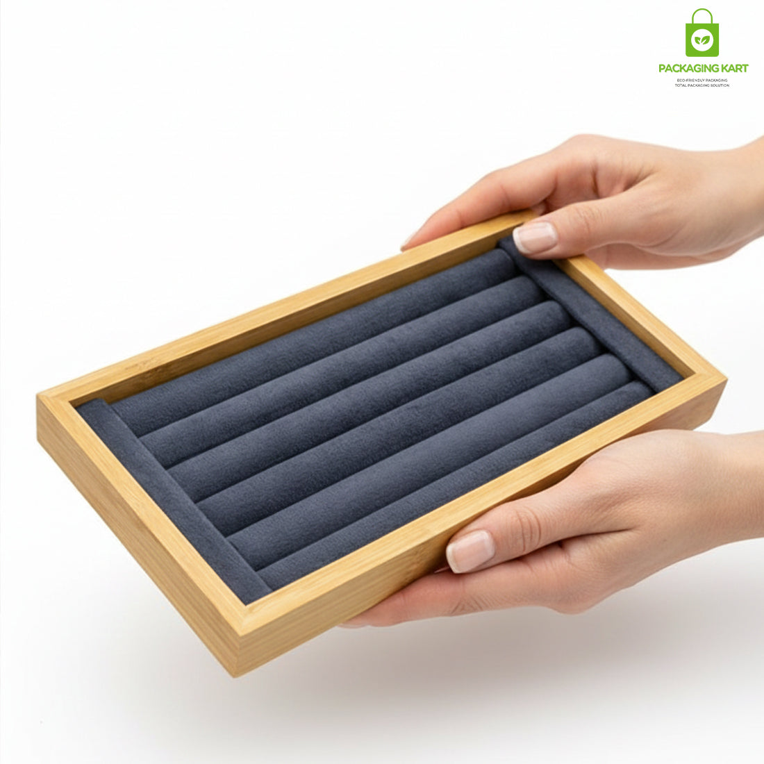 Premium Kada and Bracelet Tray – Velvet Jewellery Organizer