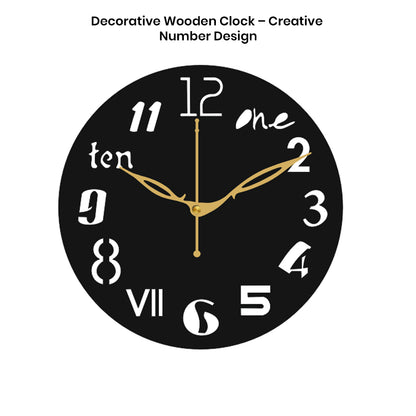 Fancy Decorative Wall Clock for Drawing Room
