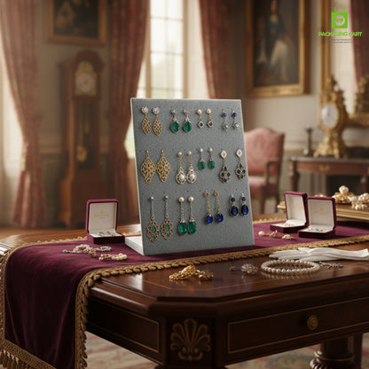 Premium Fancy Earrings Display Tray – Perfect for Jewellery Showroom