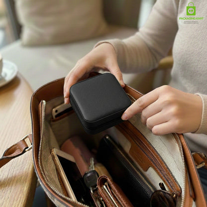 Jewellery Organizer Case for Rings, Earrings, Necklaces & Bracelets