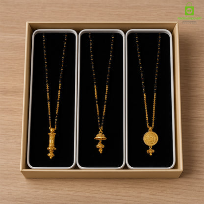 Luxury Plastic Jewellery Box for Mangalsutra – Protective & Elegant