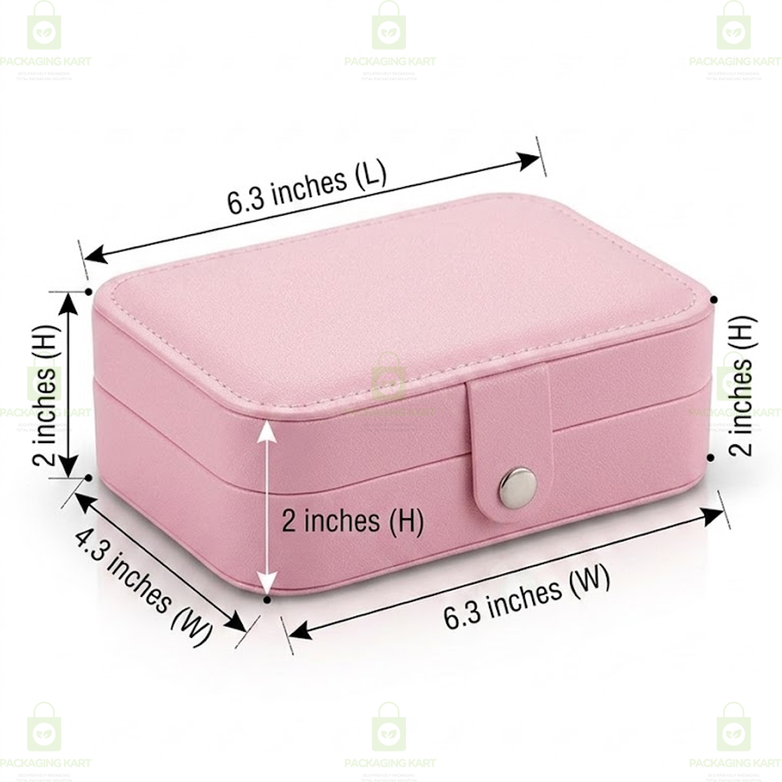Premium 2 Step Jewellery Box for Women – Velvet Organizer Gift Case for Rings, Earrings & Necklace