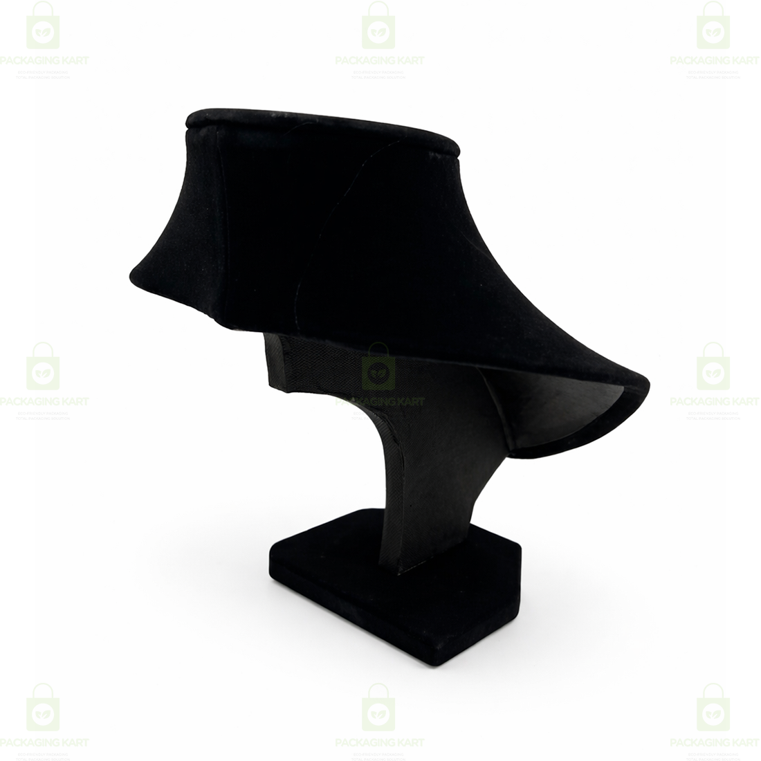 Velvet Jewellery Display Statue Stand for Necklace, Chain & Pendant | Premium Showpiece Organizer