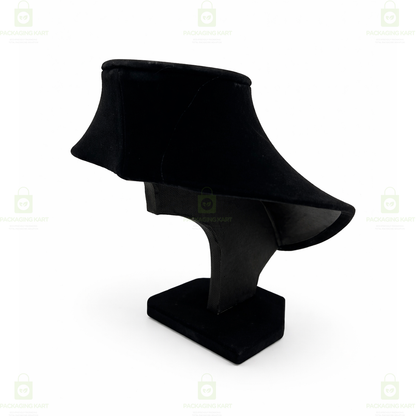 Velvet Jewellery Display Statue Stand for Necklace, Chain & Pendant | Premium Showpiece Organizer