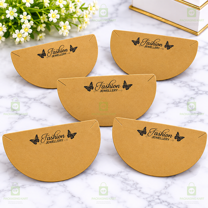 Premium Necklace Chain and Pendant Packaging Cards