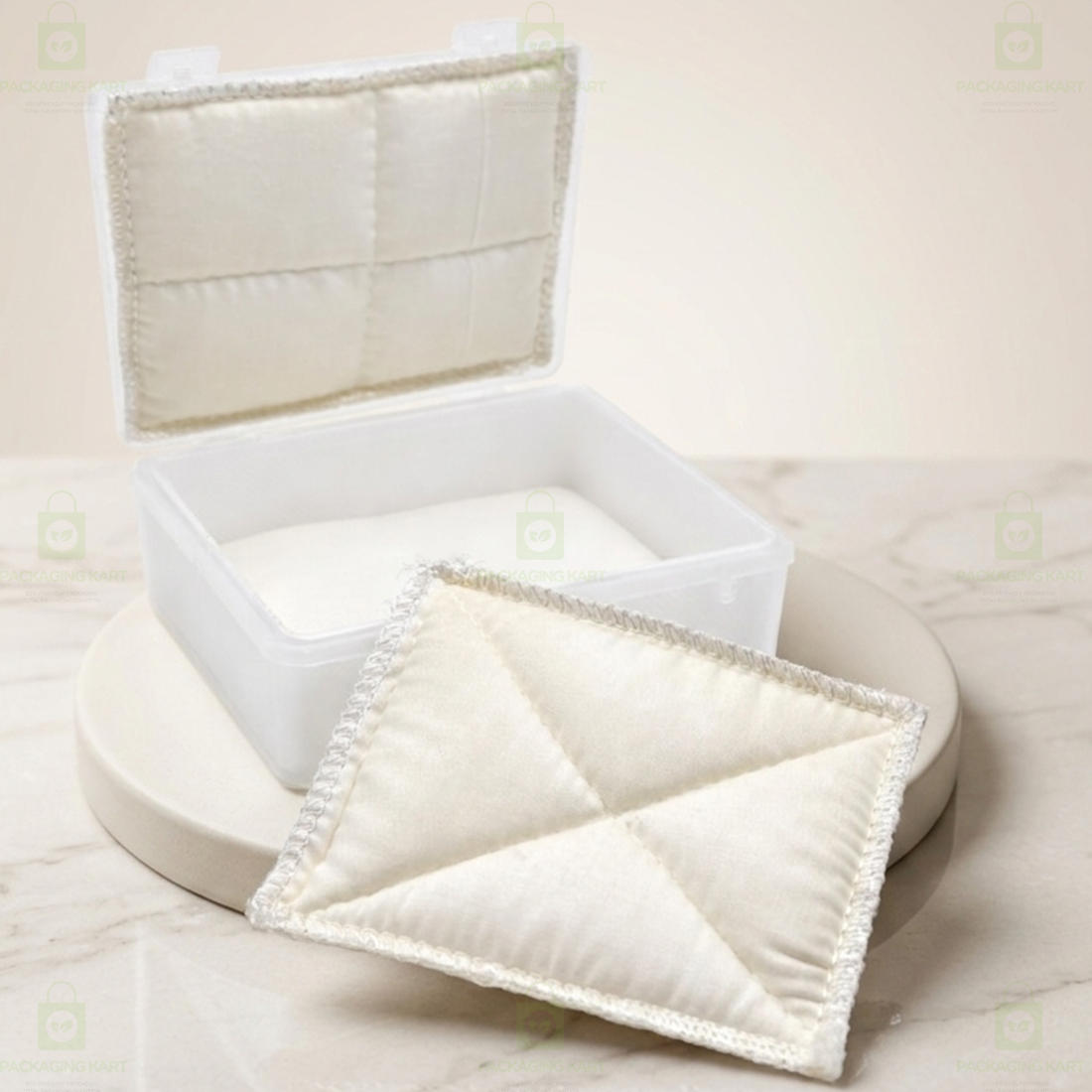 Jewellery Plastic Box with White Cushion Cotton Padding – Anti-Oxidation Jewellery Organizer for Safe Storage