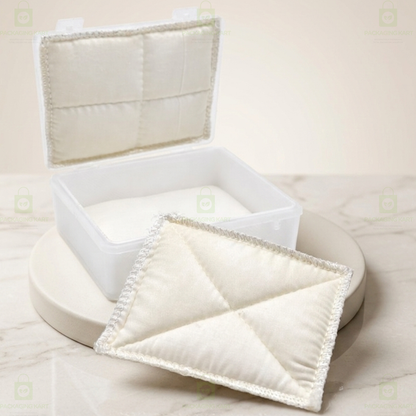 Jewellery Plastic Box with White Cushion Cotton Padding – Anti-Oxidation Jewellery Organizer for Safe Storage