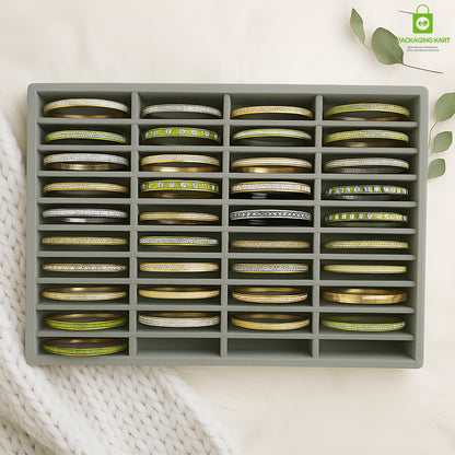 Premium Black Velvet Jewelry Tray,Bracelet Watch Jewelry Display Tray,Showcase Jewelry Organizer