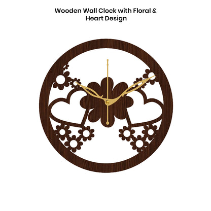 Elegant Decorative Wall Clock for Bedroom & Hall