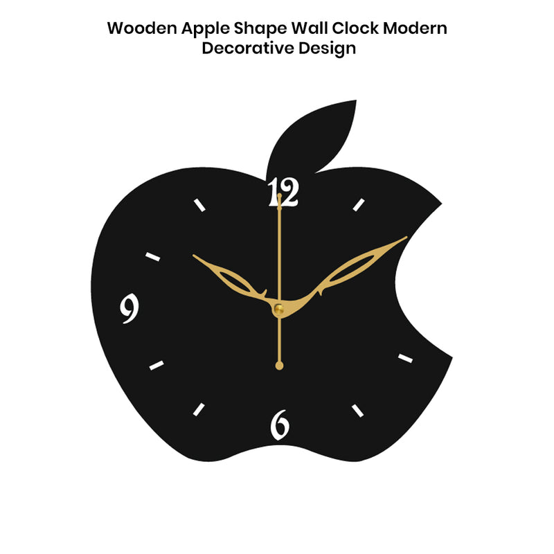 Round Wooden Analog Wall Clock with Modern Look