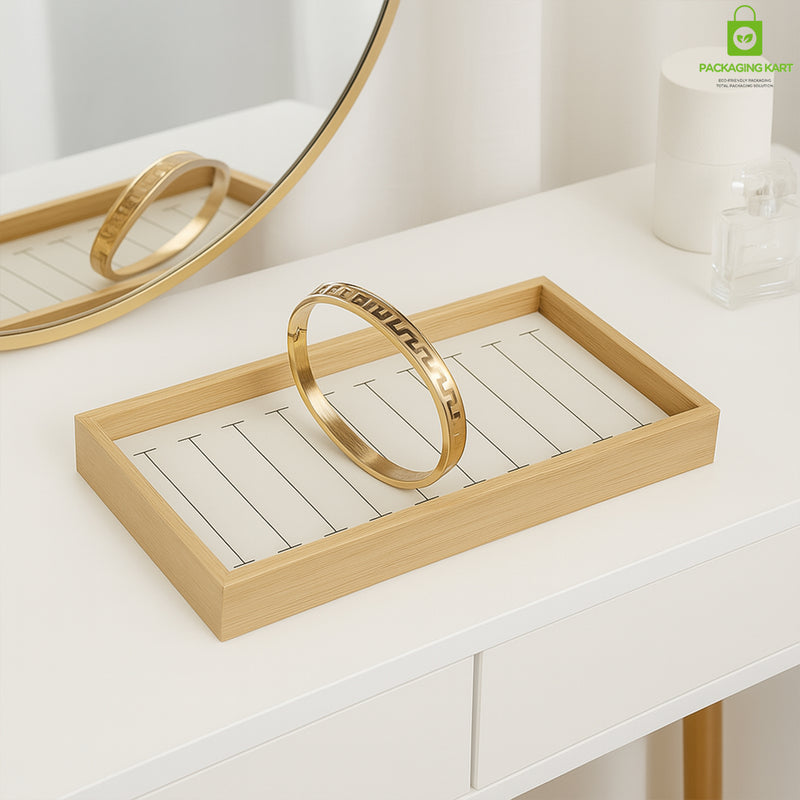 Premium Kada and Bracelet Tray – Velvet Jewellery Organizer
