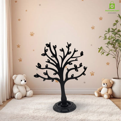 Tree Style Plastic Earring Display Stand for Shop