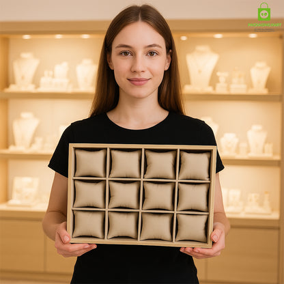 Cream Colour Fancy Stand for Bangle & Bracelet – Elegant Jewellery Display