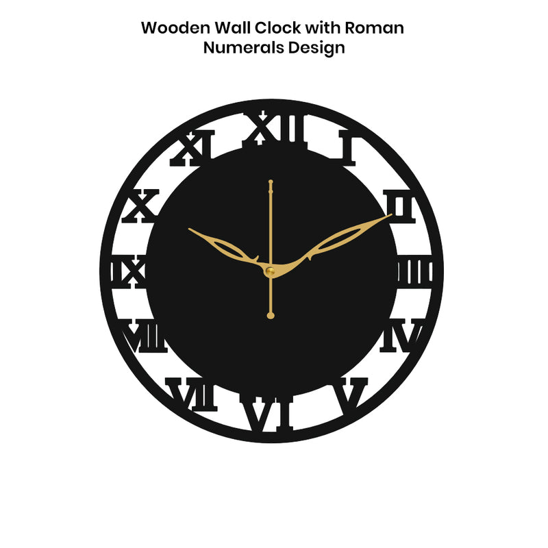 Decorative Wall Clock for Kitchen & Living Room