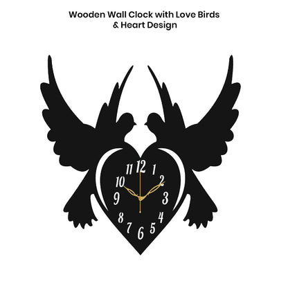 Designer Wooden Analog Wall Clock for Wall Decoration