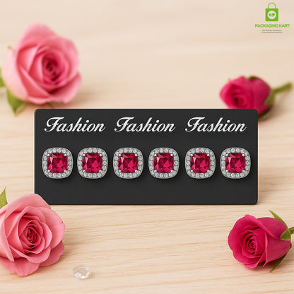 Colourful Earring Display Cards – Fun & Vibrant Jewellery Packaging