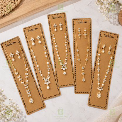 Chain Pendant and Mangalsutra Display Cards for Jewellery