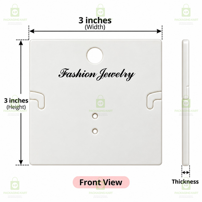 Jewellery Presentation Cards for Chains Pendants and Mangalsutras