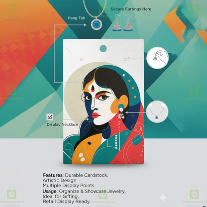 Top-Grade Mangalsutra Jewellery Card | Baby Display Card for Necklace