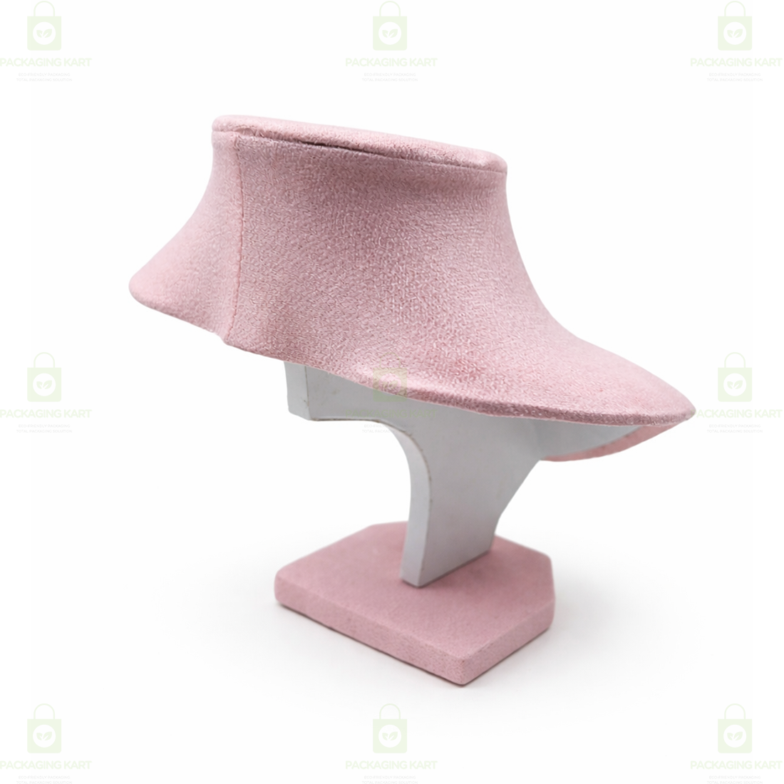 Velvet Jewellery Display Statue Stand for Necklace, Chain & Pendant | Premium Showpiece Organizer