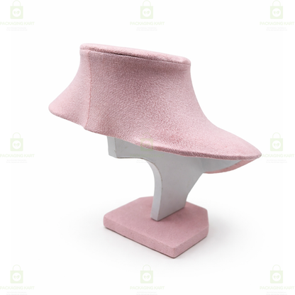 Velvet Jewellery Display Statue Stand for Necklace, Chain & Pendant | Premium Showpiece Organizer