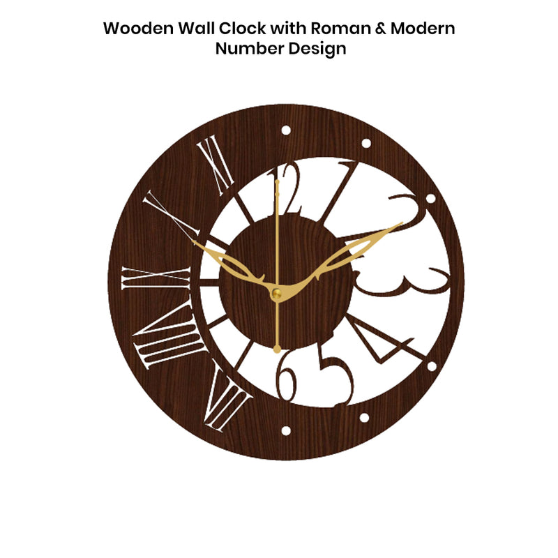 Antique Decorative Wall Clock with Vintage Style