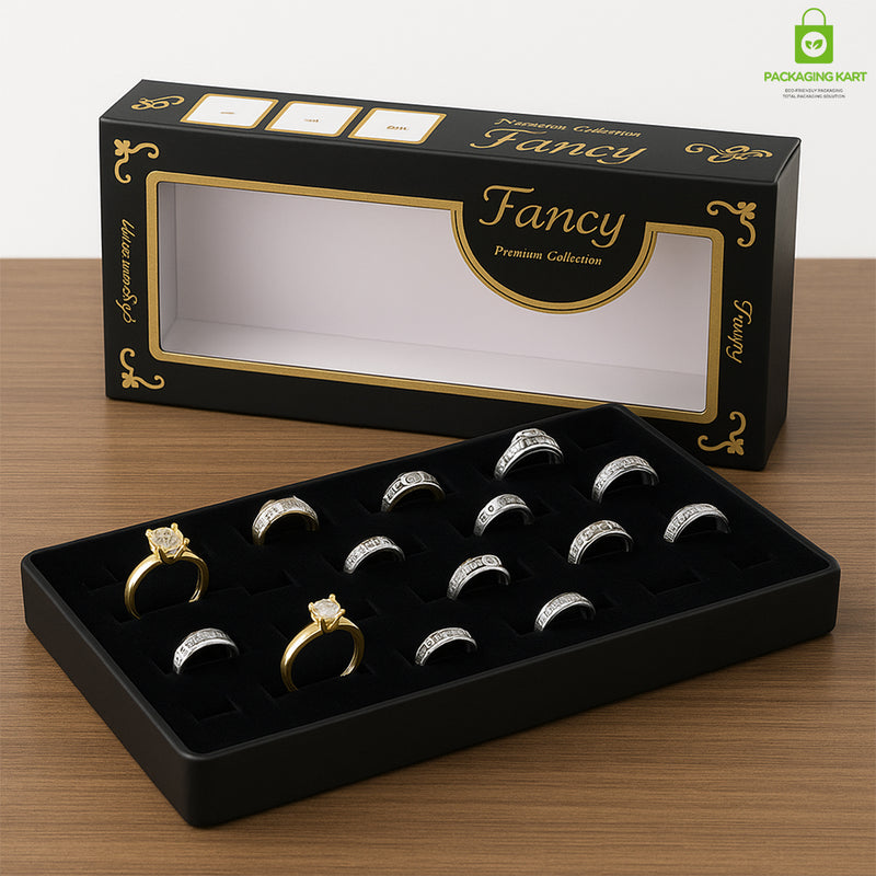 Jewellery Gift Box for Rings – Elegant Velvet Finish