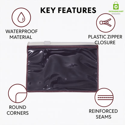 Maroon Velvet Pouch for Rings, Bracelets, Chains – Multipurpose Use