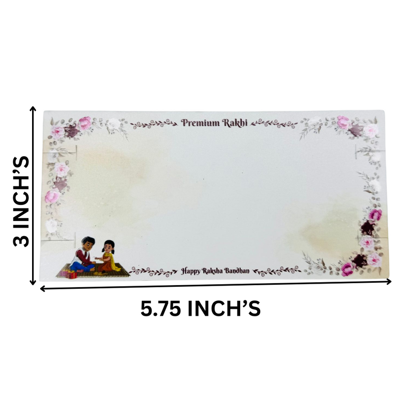 3D Pop-Up Rakhi Card – Unique Raksha Bandhan Gift