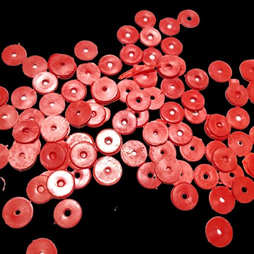 Red Silicone Earring Patch Button – 1000 Pcs | Jewellery Ear Support Pads