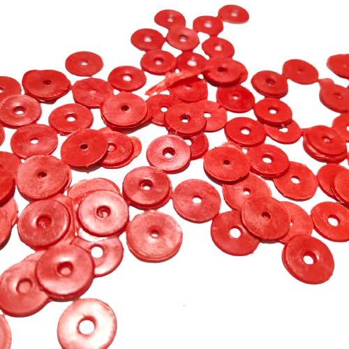 Red Silicone Earring Patch Button – 1000 Pcs | Jewellery Ear Support Pads