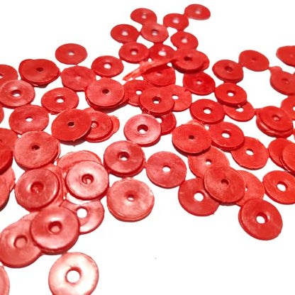 Red Silicone Earring Patch Button – 1000 Pcs | Jewellery Ear Support Pads