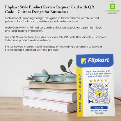 Flipkart Seller Rating Card for Positive Customer Feedback