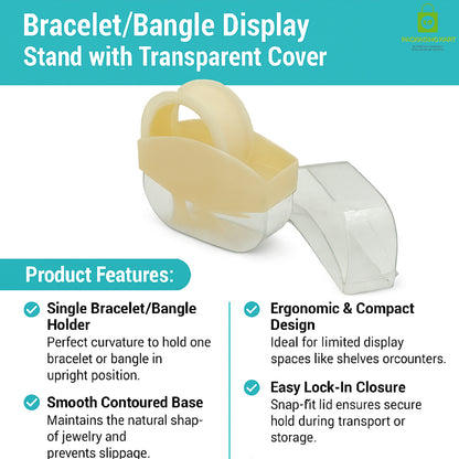 Multi-Purpose Plastic Jewellery Box for Bangles & Watch Storage