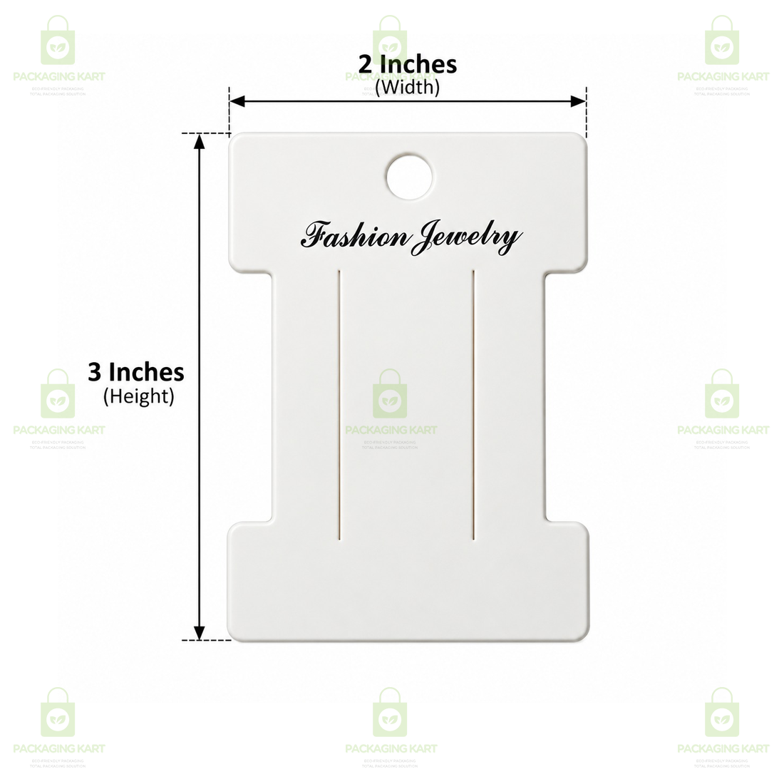 Earrings and Studs Display Cards for Jewellery Packaging