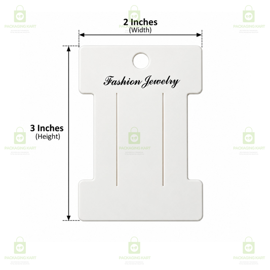 Earrings and Studs Display Cards for Jewellery Packaging