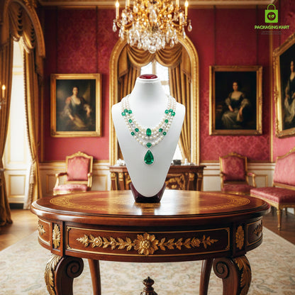 Mangalsutra & Necklace Set Display Statue – Elegant Jewellery Stand