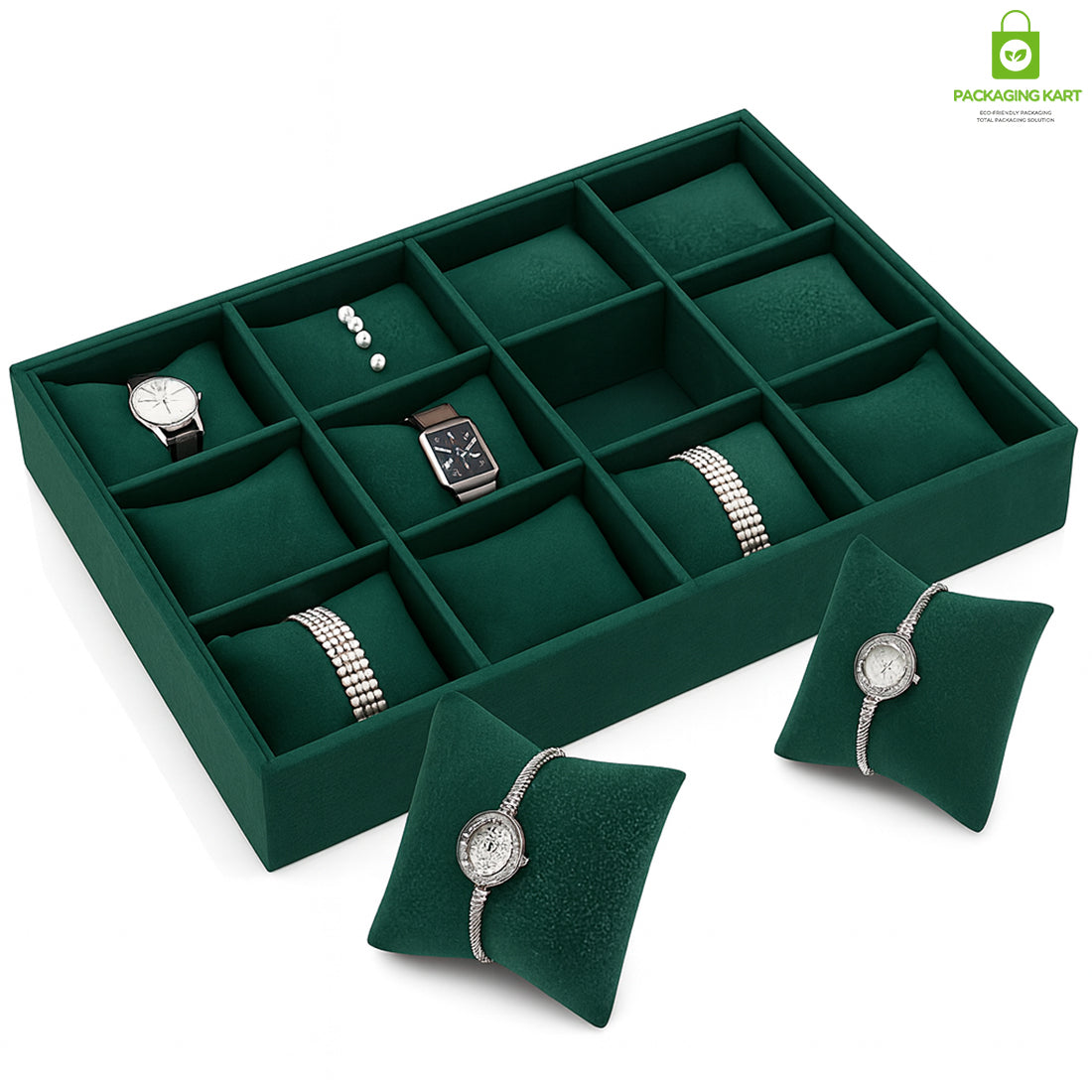 Green Colour Fancy Bracelet Stand – Elegant Jewellery Display Holder