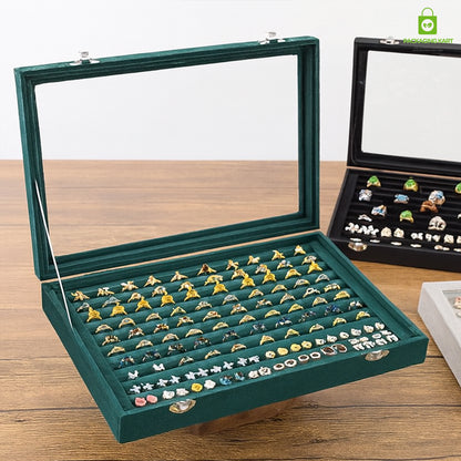 Elegant Green Glass Ring – Perfect for Jewellery Tray Display